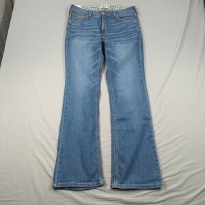 Ariat Jeans Womens 31 Blue Short Boot Cut Western Cowgirl Real Denim Rodeo New